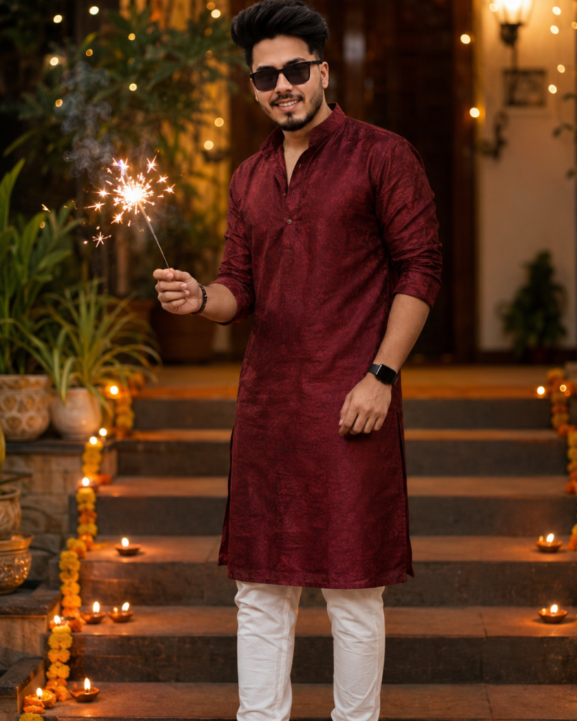 diwali boys AI prompt